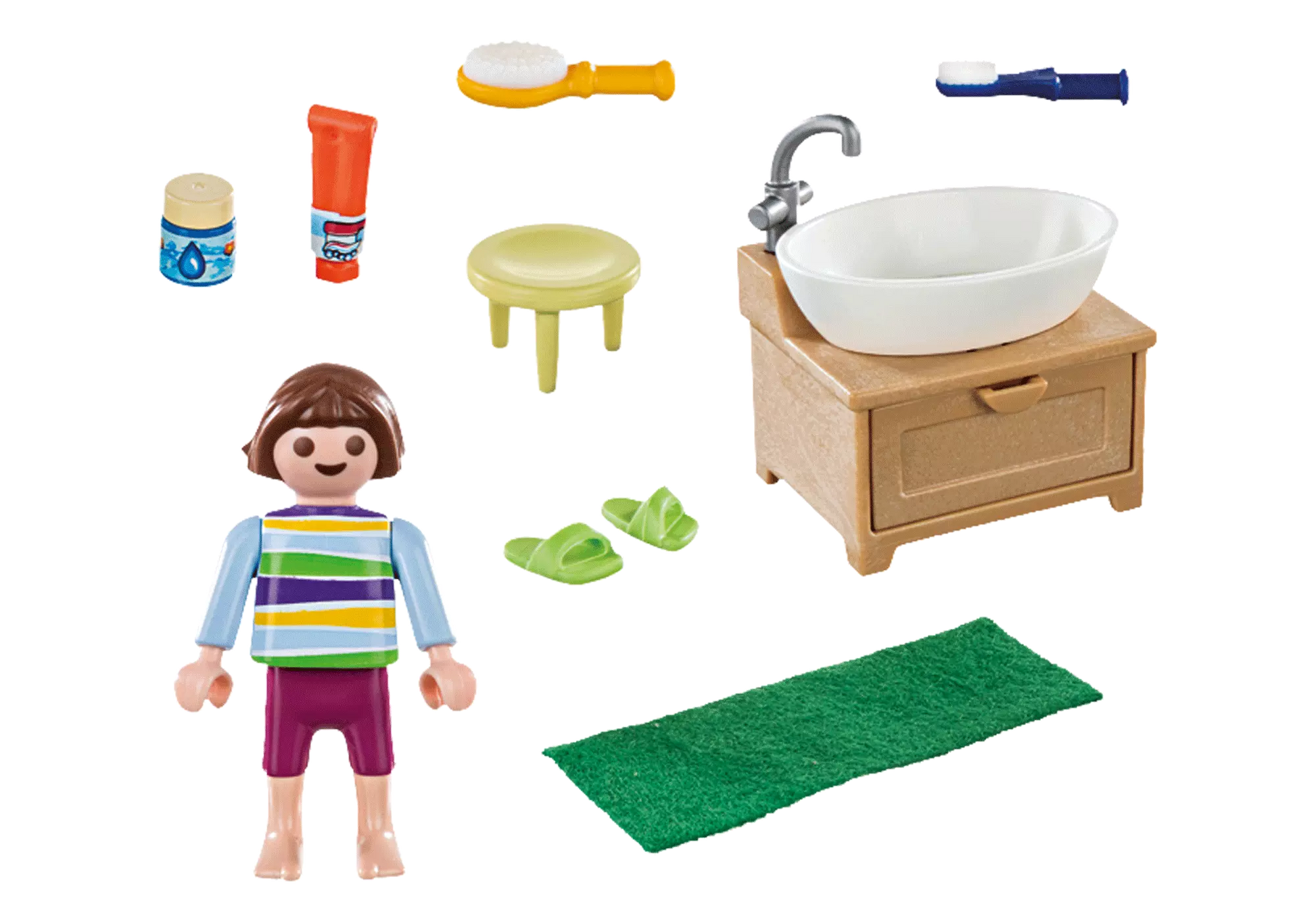Playmobil 70301 Special Plus Mädchen beim Zähneputzen - plegobil
