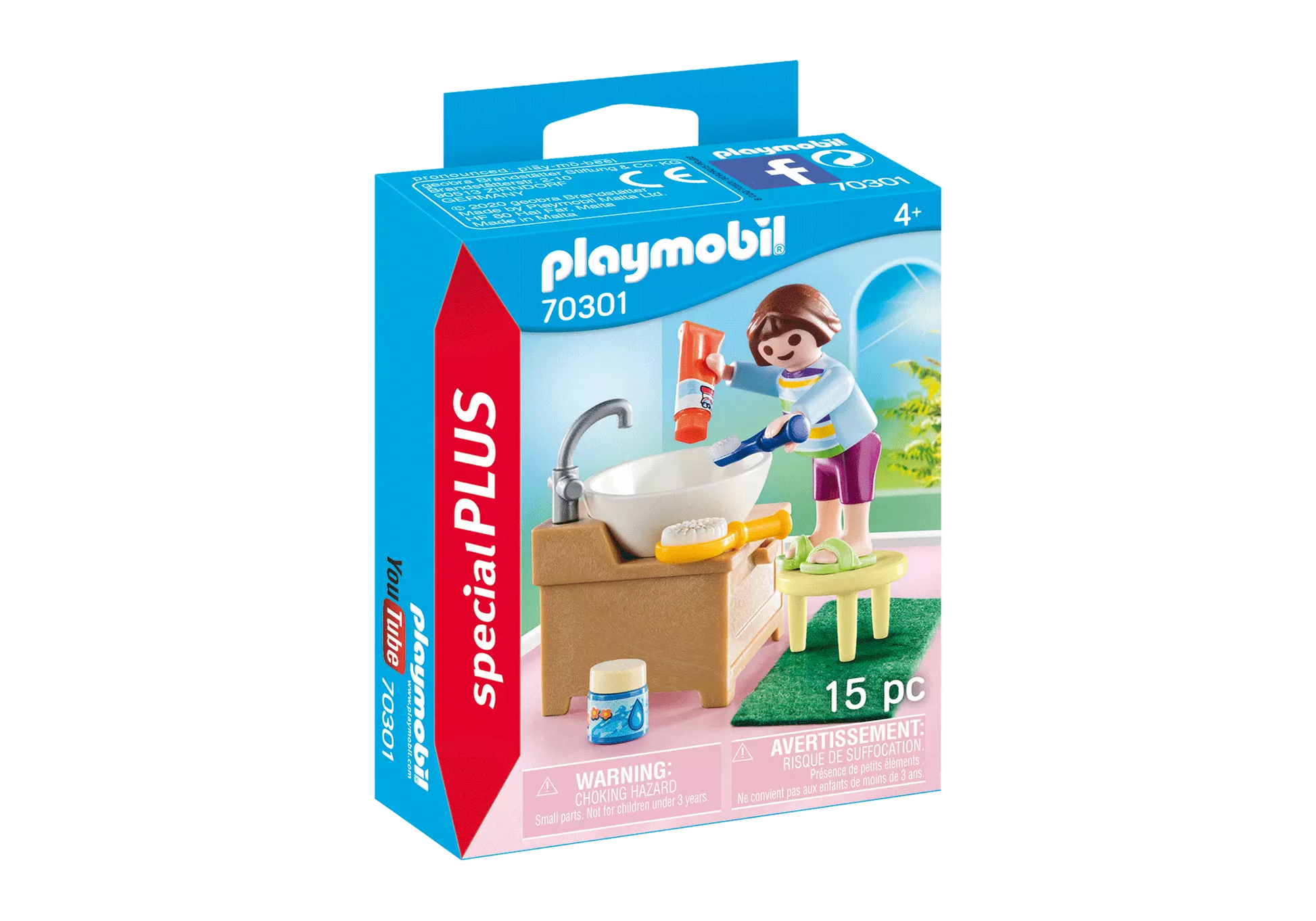 Playmobil 70301 Special Plus Mädchen beim Zähneputzen - plegobil