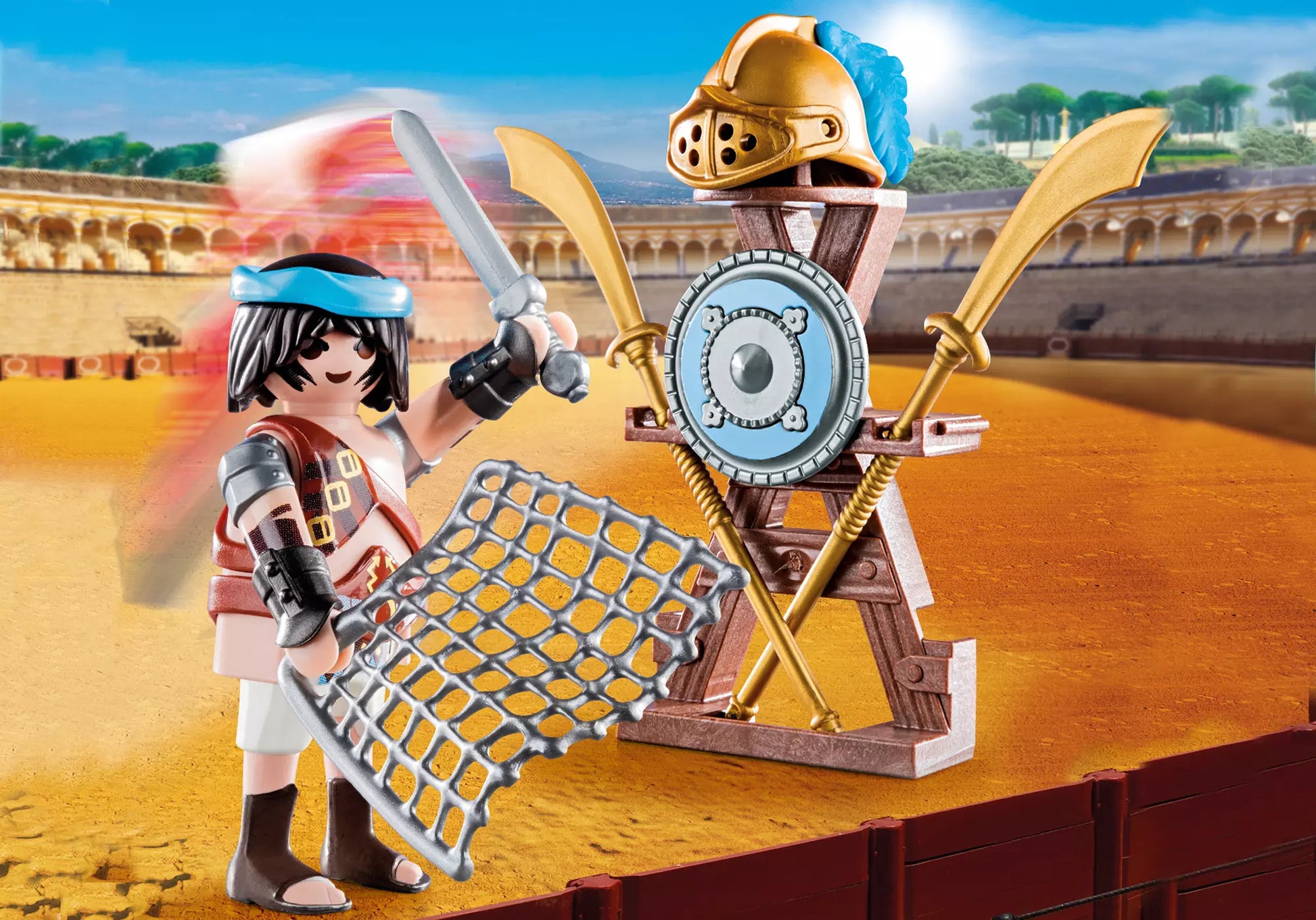 Playmobil 70302 Special Plus Gladiator mit Waffenständer - plegobil