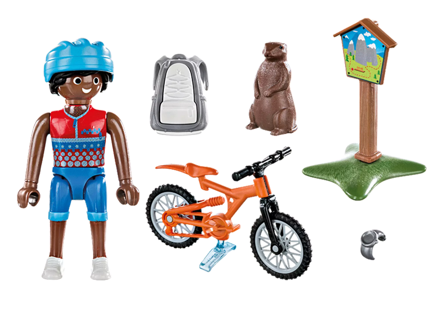 Playmobil 70303 Special Plus Mountainbiker auf Bergtour - plegobil