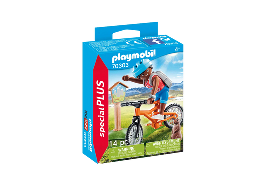 Playmobil 70303 Special Plus Mountainbiker auf Bergtour - plegobil