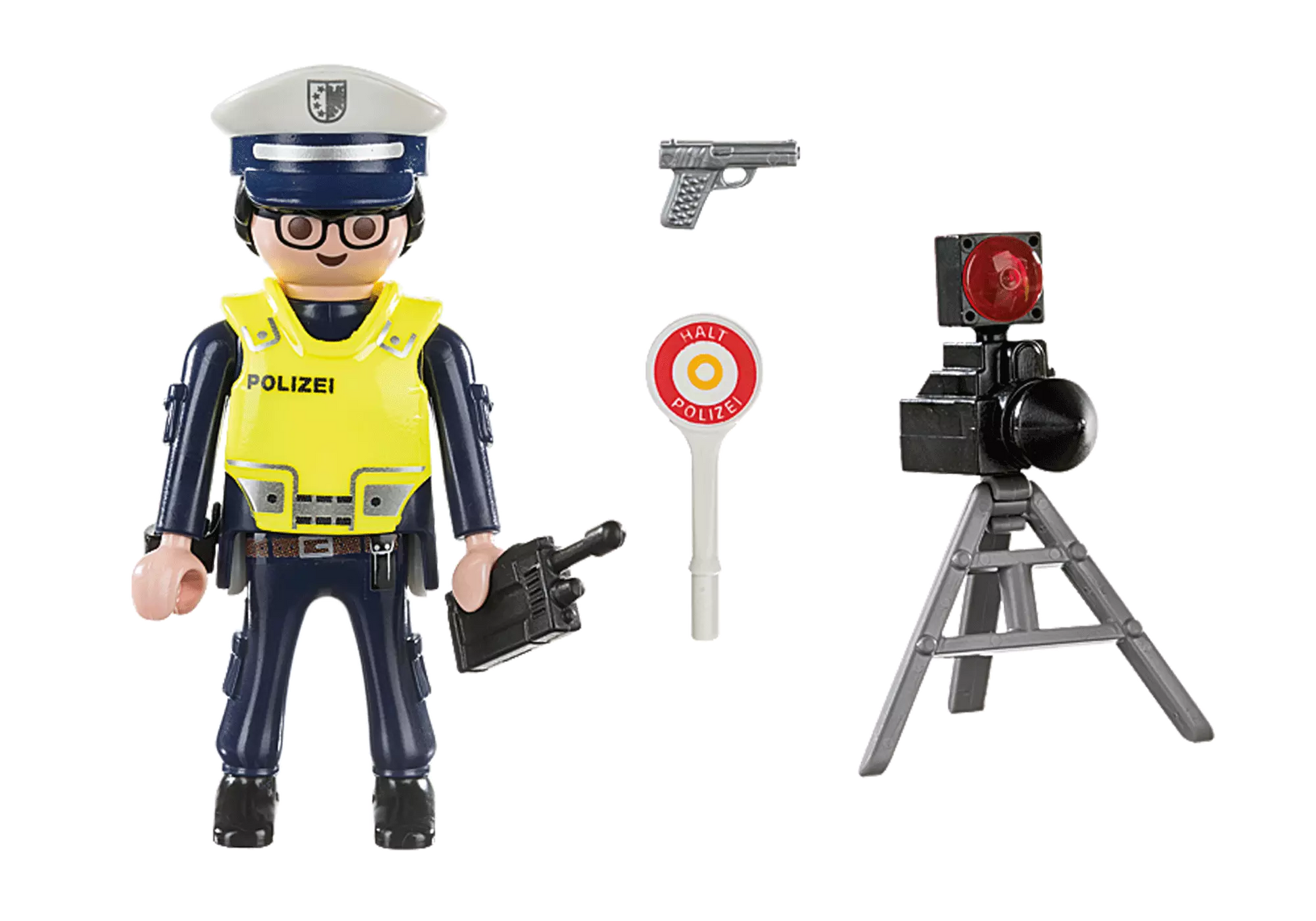Playmobil 70304 Special Plus Polizist mit Radarfalle - plegobil
