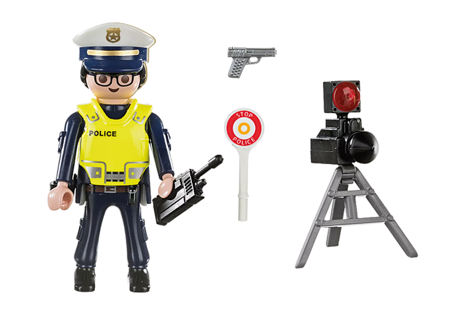 Playmobil 70305 Special Plus Polizist mit Radarfalle - plegobil