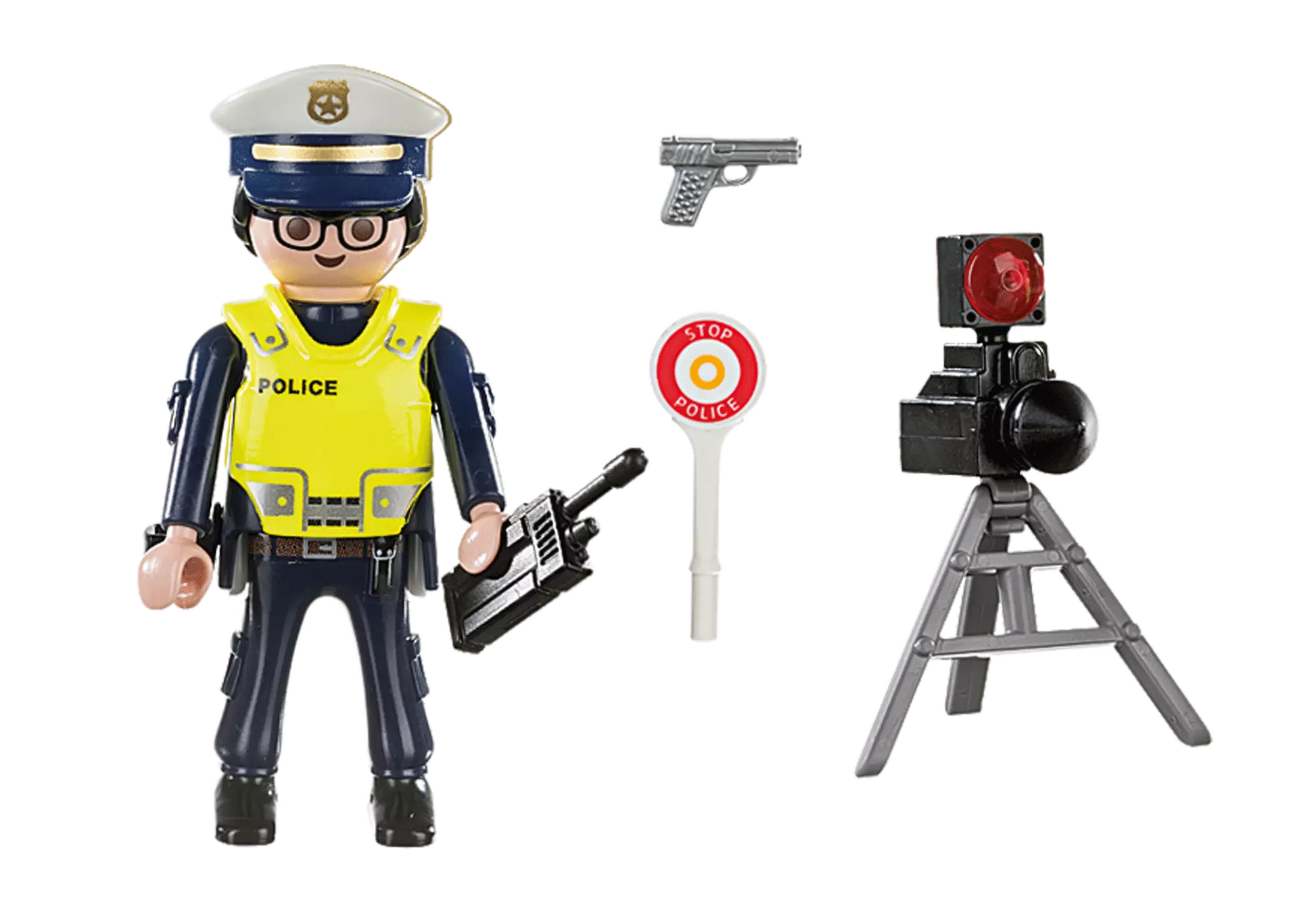 Playmobil 70305 Special Plus Polizist mit Radarfalle - plegobil