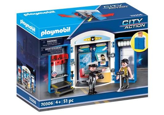 Playmobil 70306 City Action Spielbox In der Polizeistation - plegobil