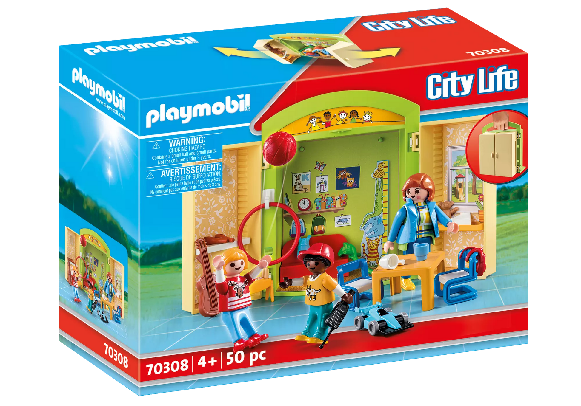 Playmobil 70308 City Life Spielbox Im Kindergarten - plegobil