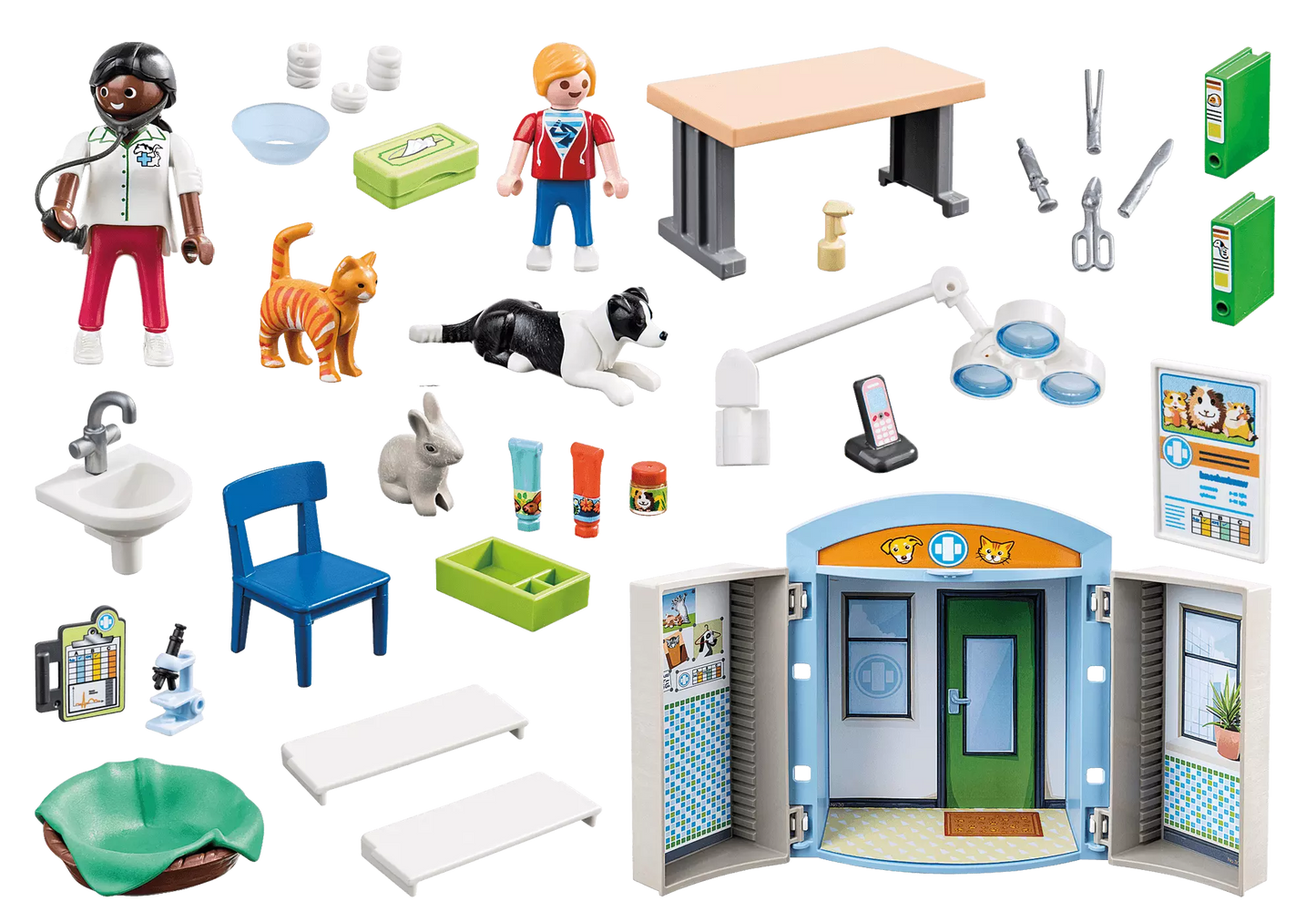 Playmobil 70309 City Life Spielbox Tierarzt - plegobil