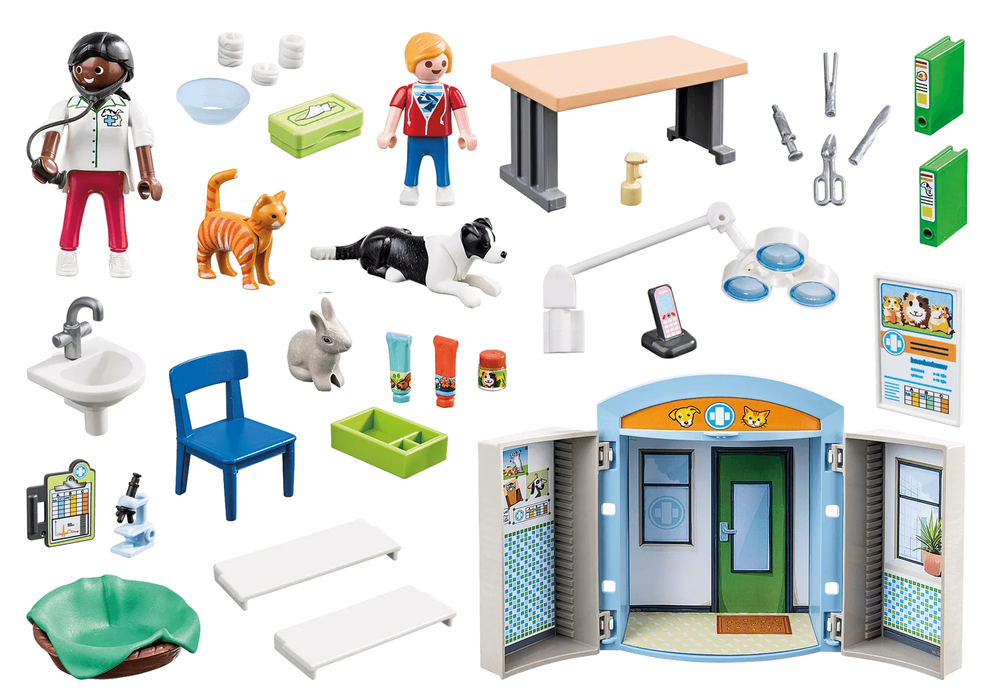 Playmobil 70309 City Life Spielbox Tierarzt - plegobil