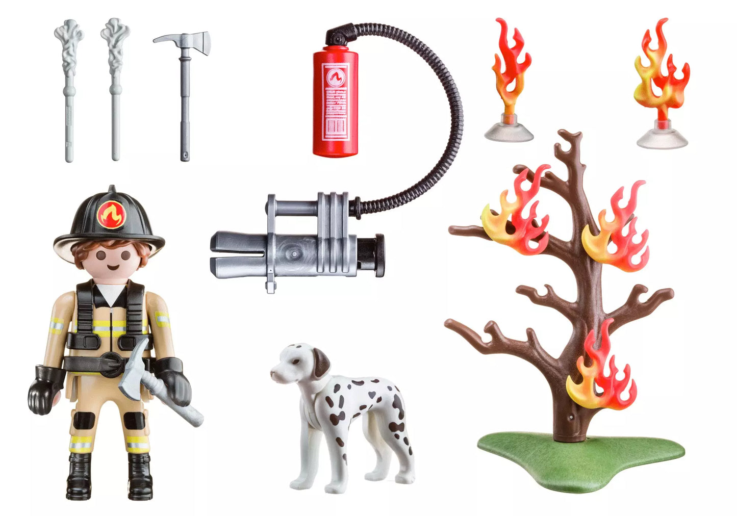 Playmobil 70310 City Action Carry Case Feuerwehrrettung - plegobil
