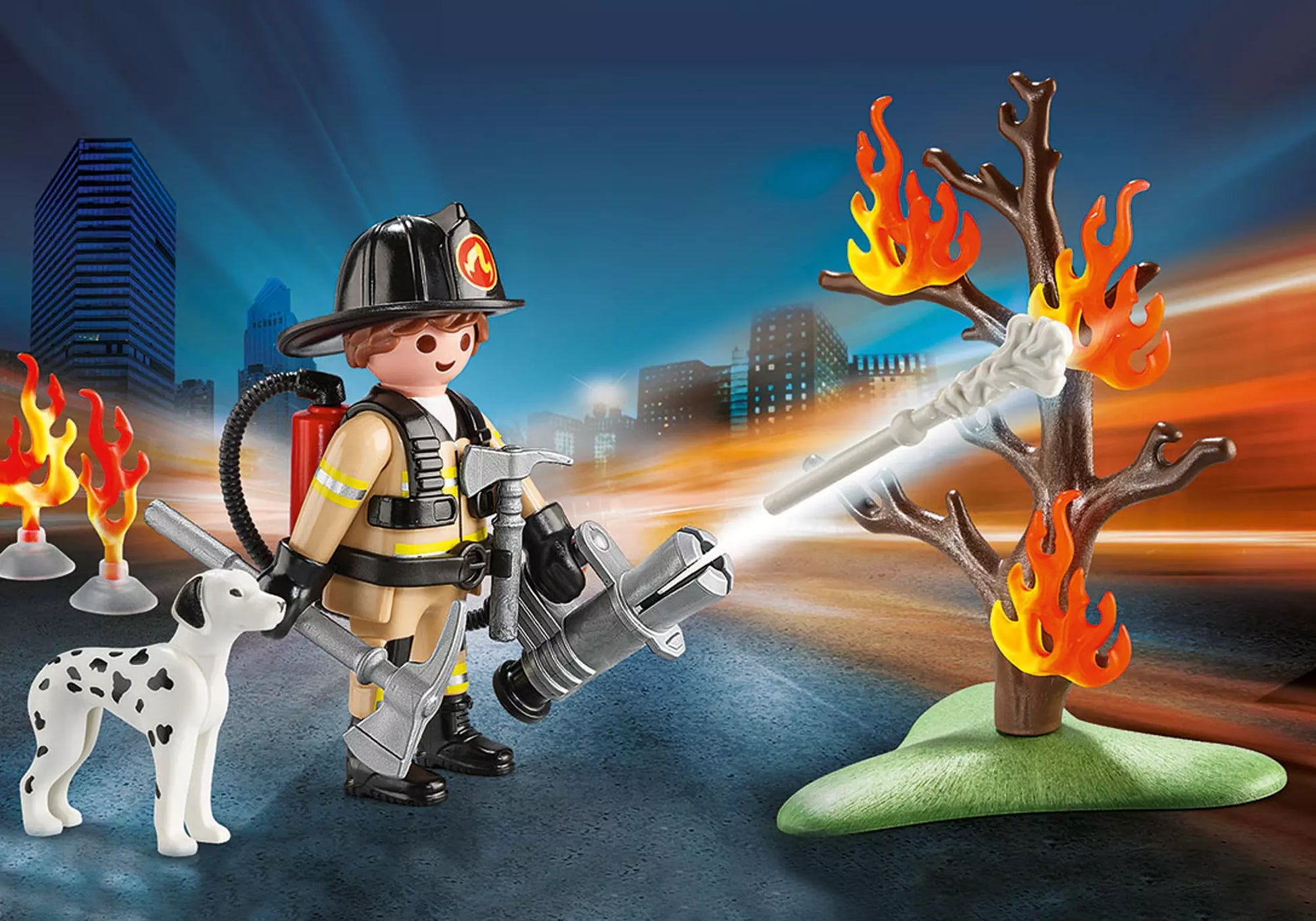 Playmobil 70310 City Action Carry Case Feuerwehrrettung - plegobil
