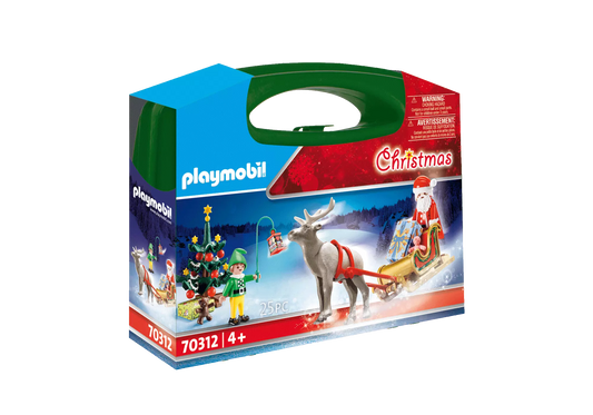 Playmobil 70312 Christmas Carry Case Weihnachtsmann-Schlitten - plegobil