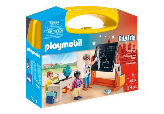Playmobil 70314 City Life Carry Case Schulausrüstung - plegobil