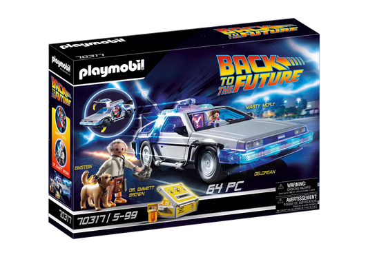 Playmobil 70317 Back to the Future DeLorean - plegobil