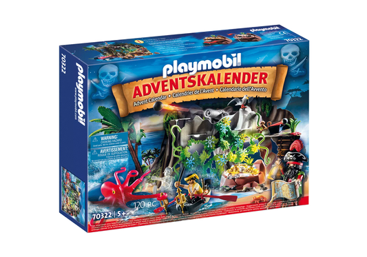 Playmobil 70322 Adventskalender Schatzsuche in der Piratenbucht - plegobil
