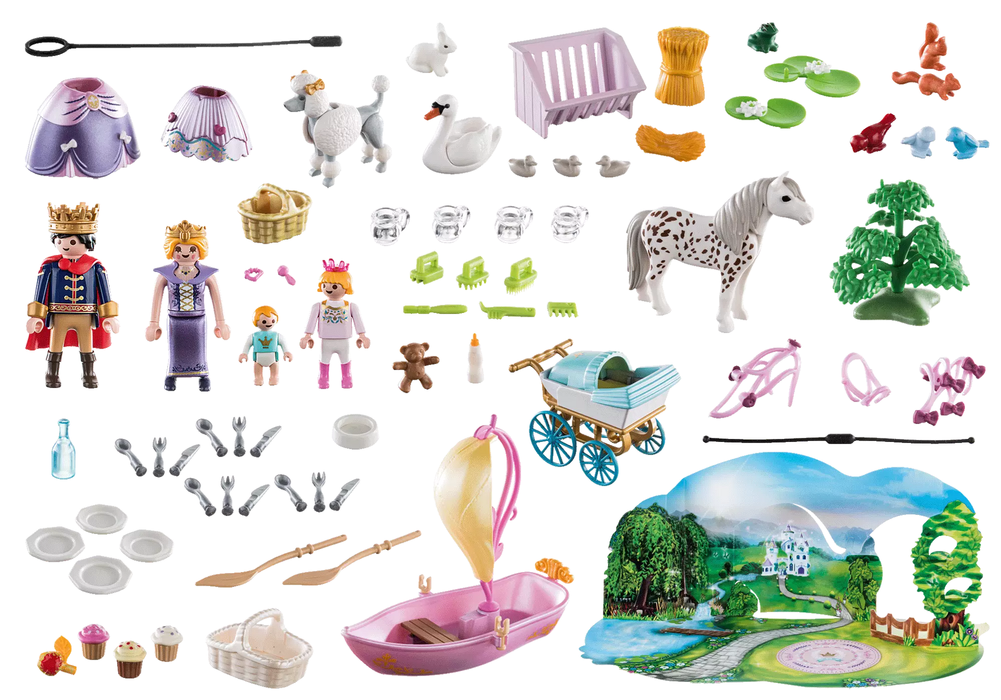 Playmobil 70323 Princess Adventskalender Königliches Picknick im Park - plegobil