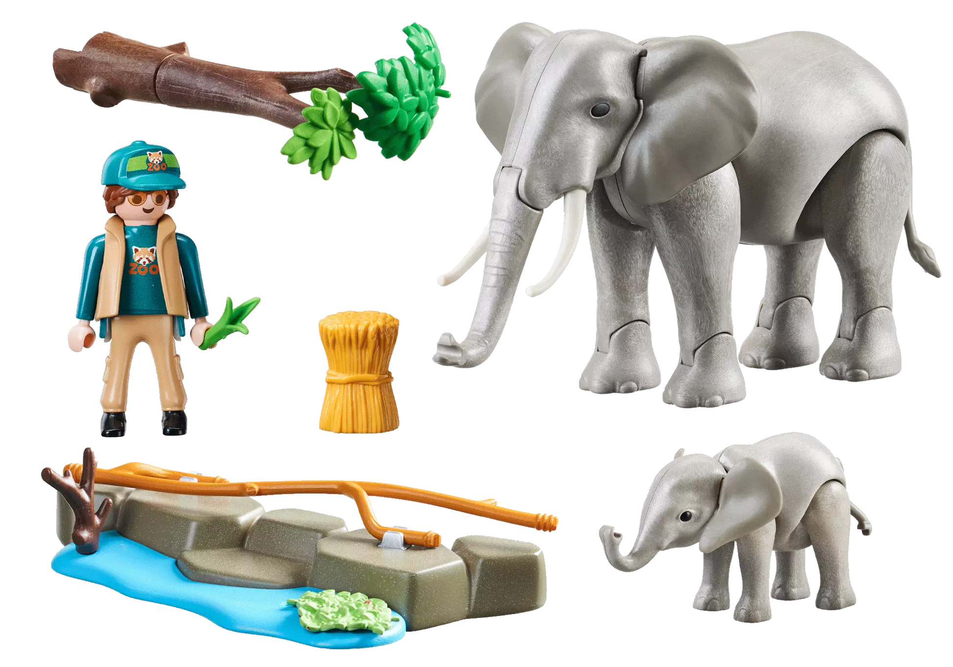 Playmobil 70324 Family Fun Elefanten im Freigehege - plegobil