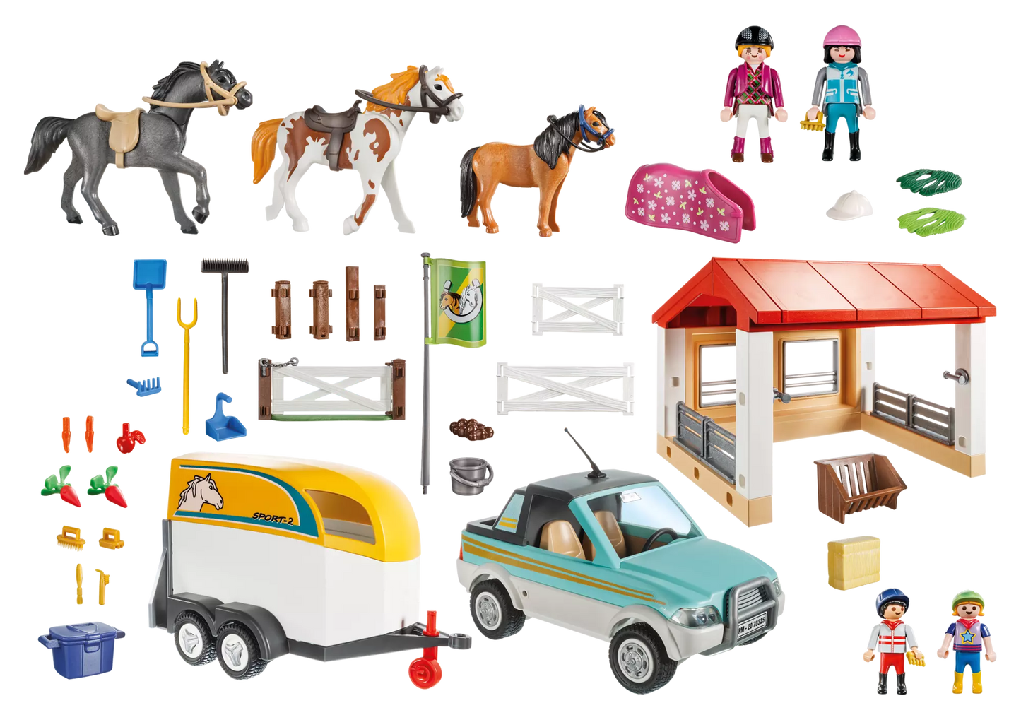Playmobil 70325 Country Pferdestall Bauernhof - plegobil
