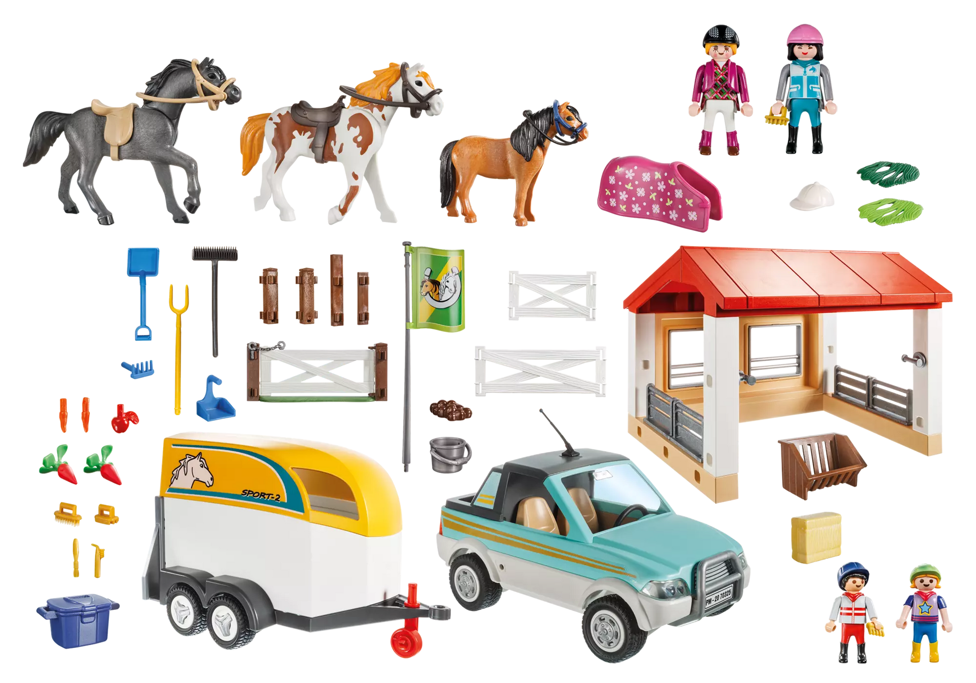 Playmobil 70325 Country Pferdestall Bauernhof - plegobil