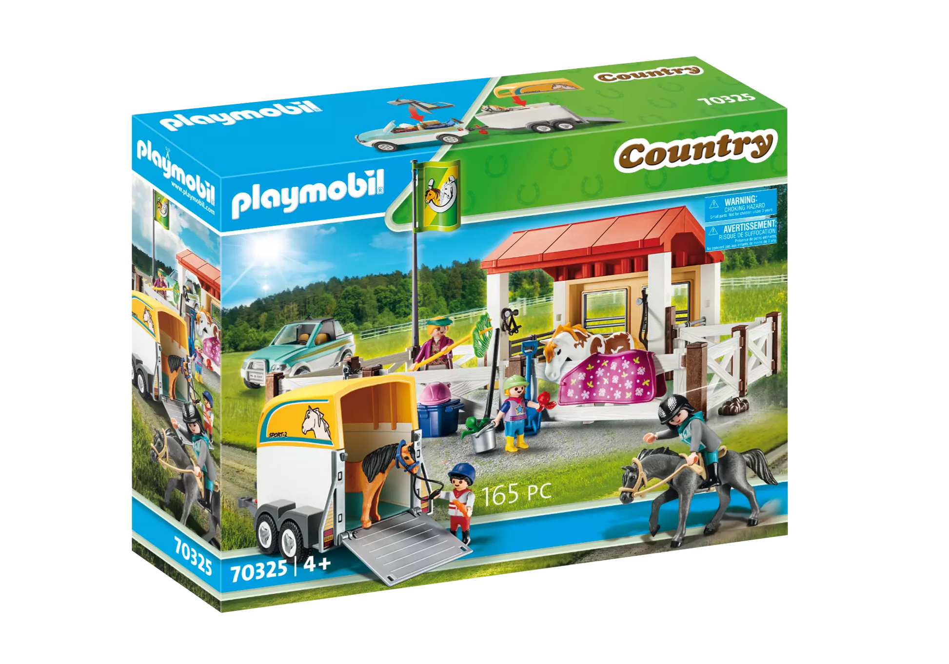Playmobil 70325 Country Pferdestall Bauernhof - plegobil