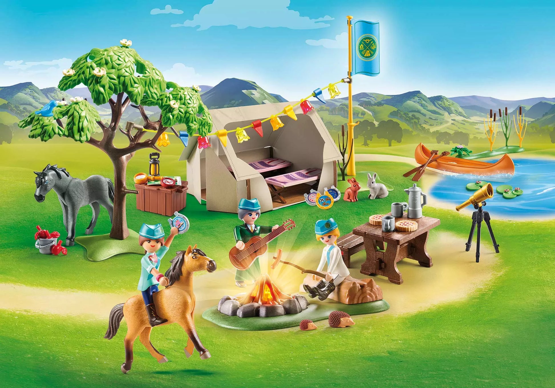 Playmobil 70329 Spirit Sommercamp - plegobil