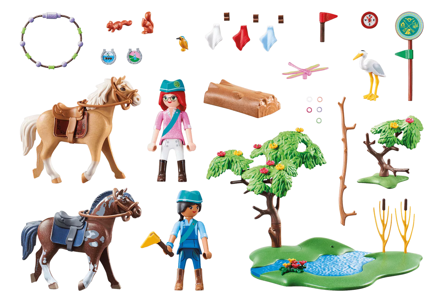 Playmobil 70330 Spirit Herausforderung am Fluss - plegobil
