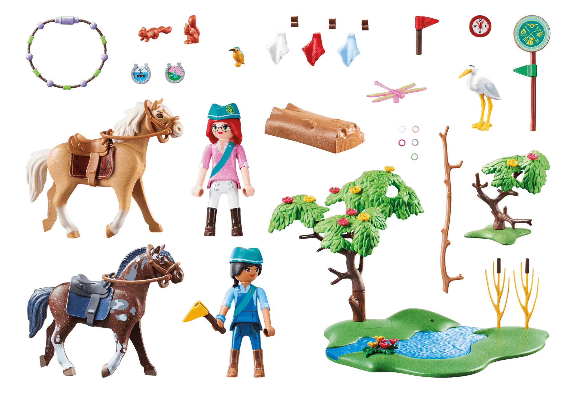 Playmobil 70330 Spirit Herausforderung am Fluss - plegobil