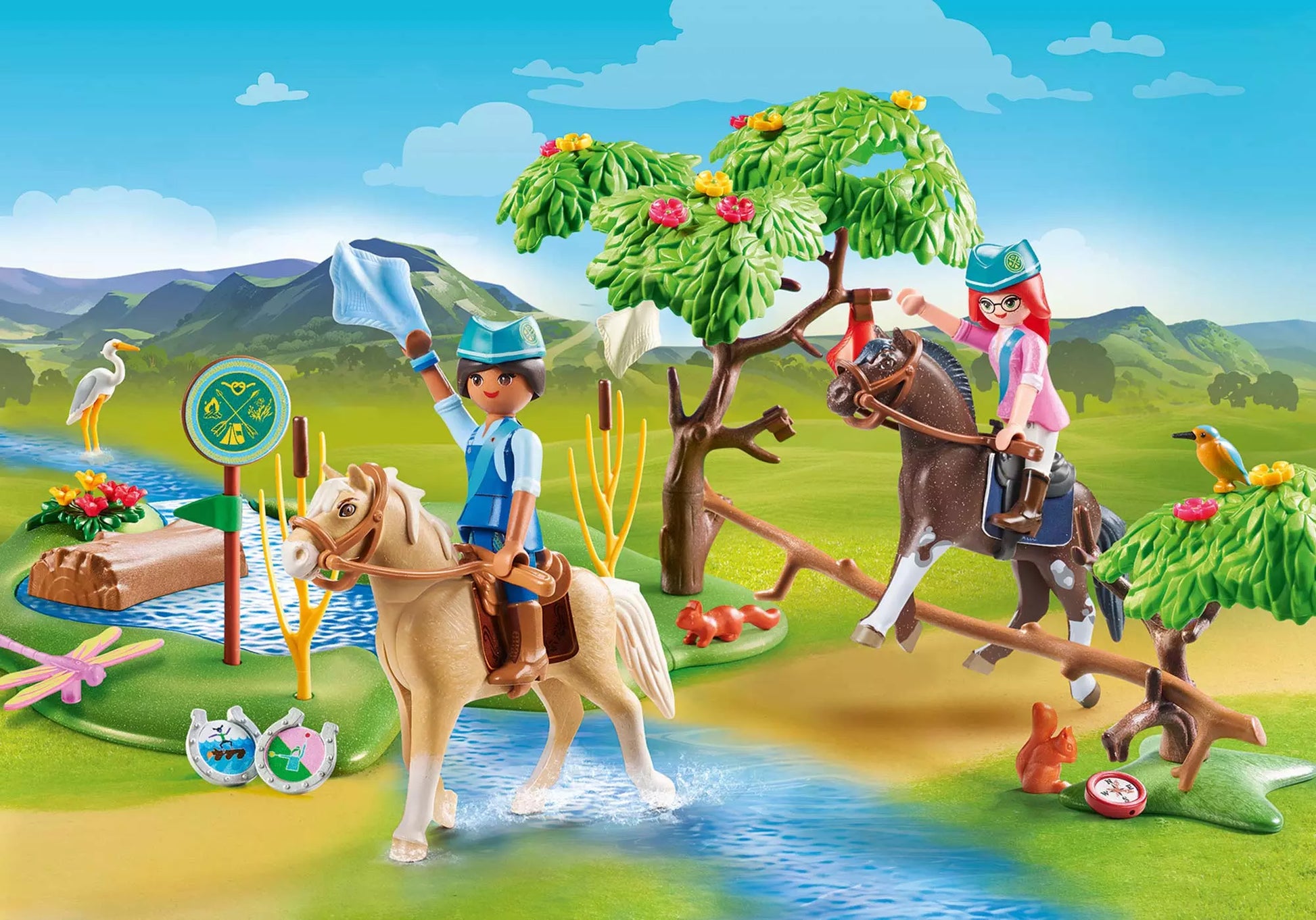 Playmobil 70330 Spirit Herausforderung am Fluss - plegobil