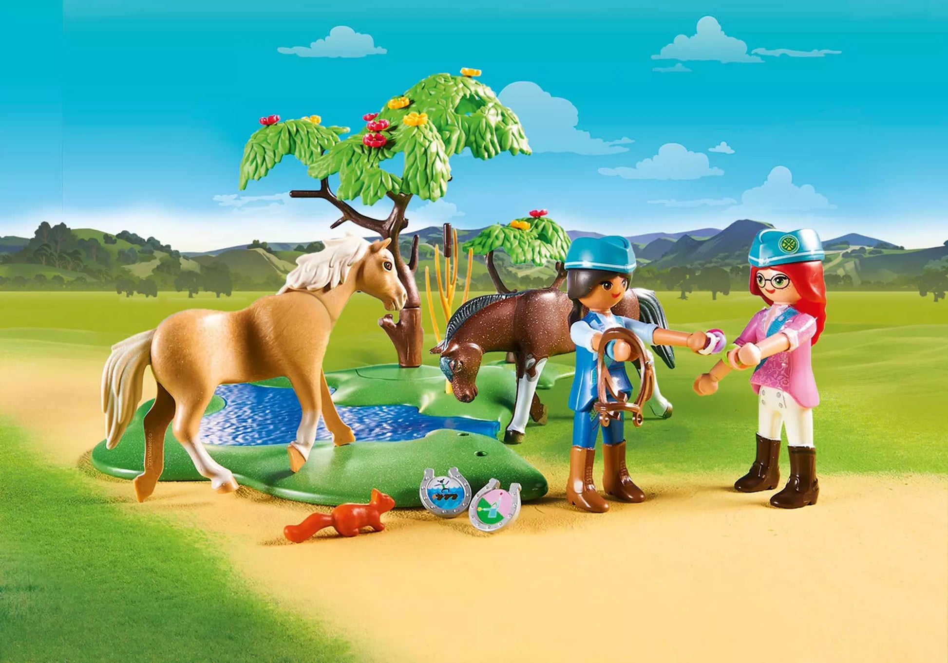 Playmobil 70330 Spirit Herausforderung am Fluss - plegobil