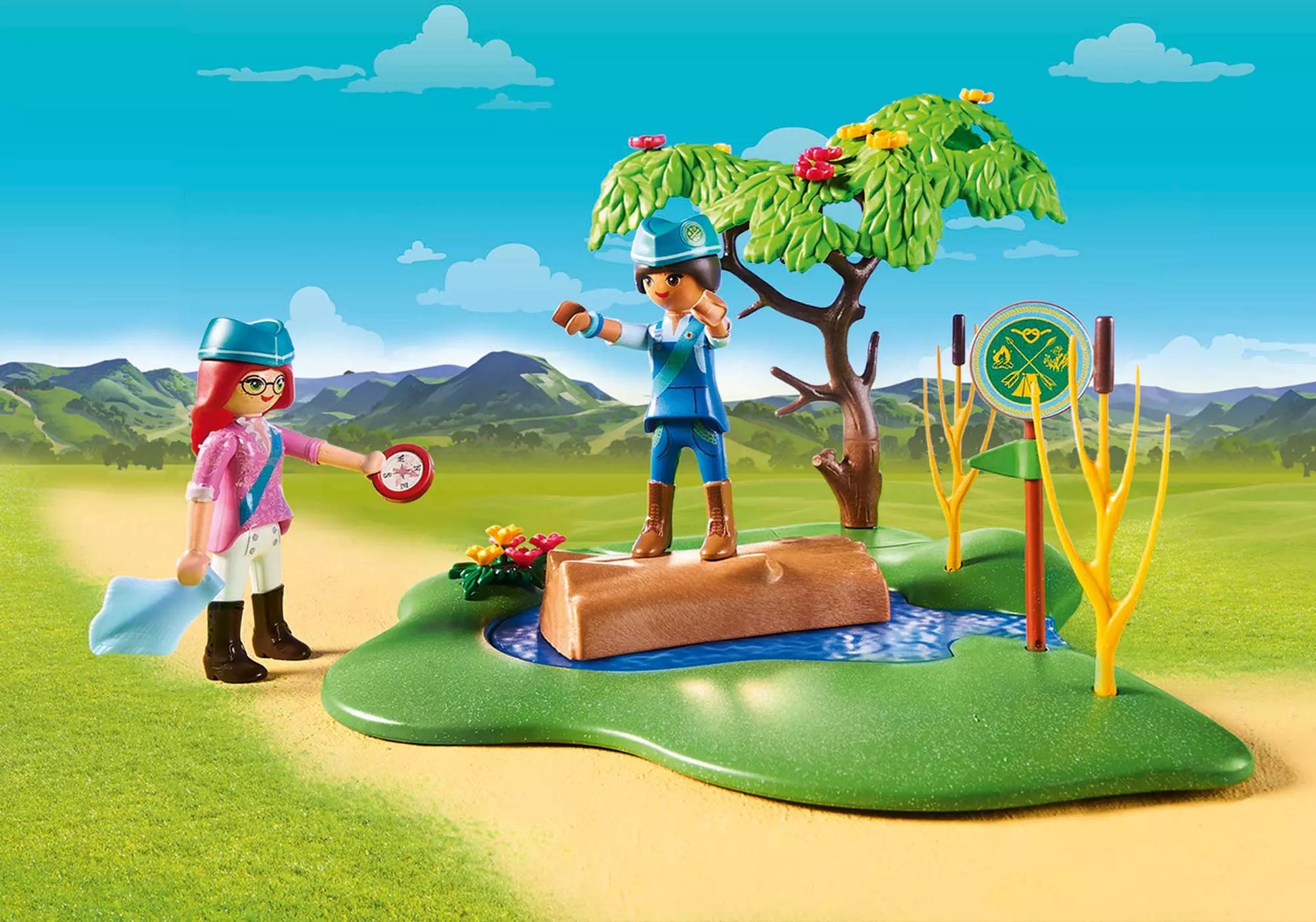 Playmobil 70330 Spirit Herausforderung am Fluss - plegobil
