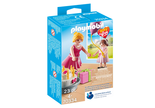 Playmobil 70334 Play + Give Patentante mit Patentochter - plegobil