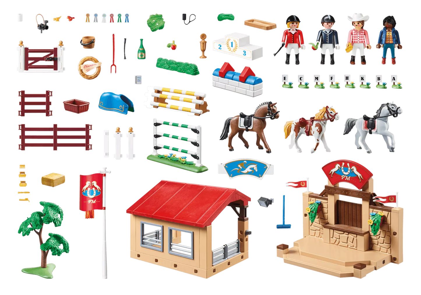 Playmobil 70337 Country Großer Reitturnierplatz - plegobil