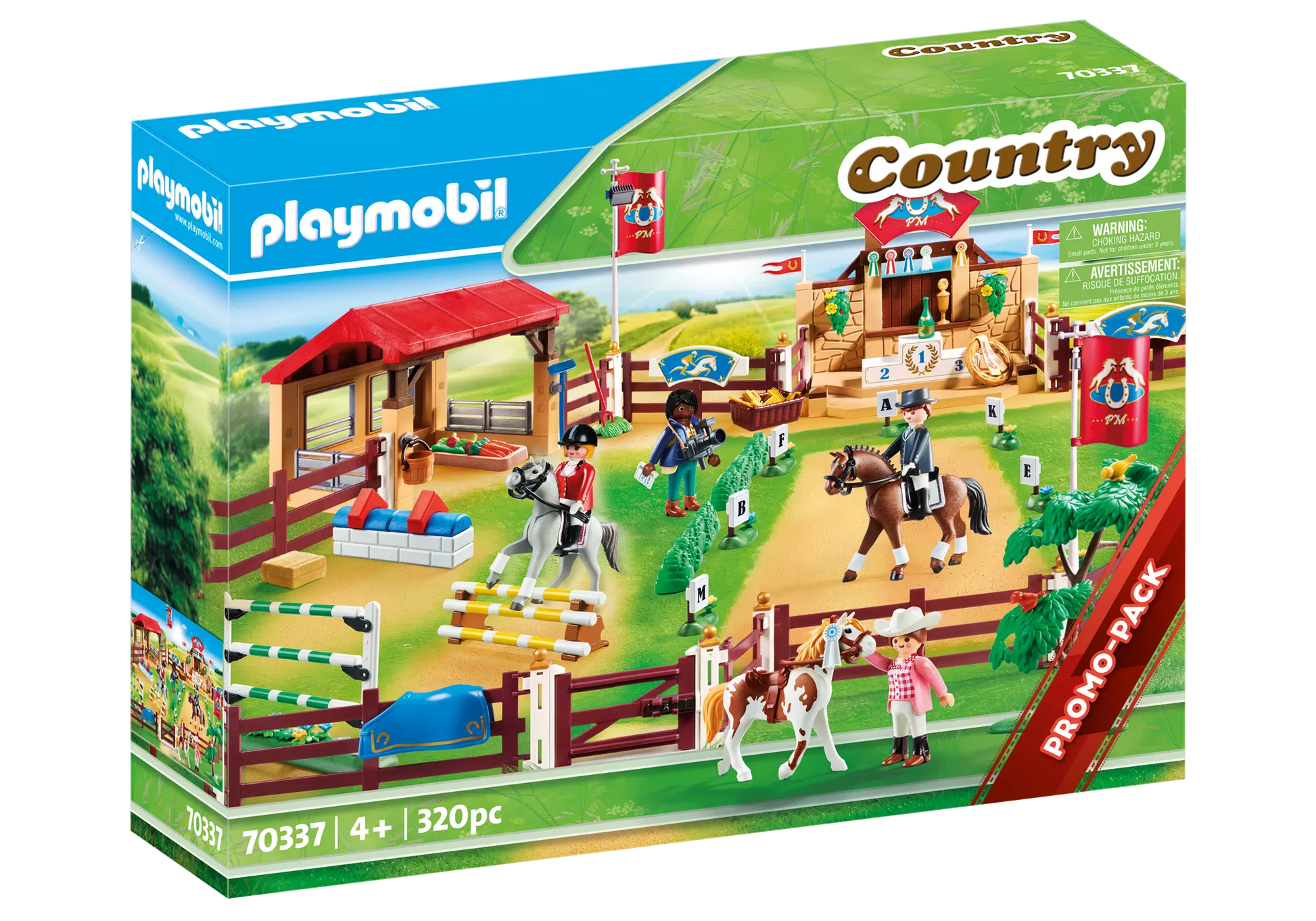 Playmobil 70337 Country Großer Reitturnierplatz - plegobil