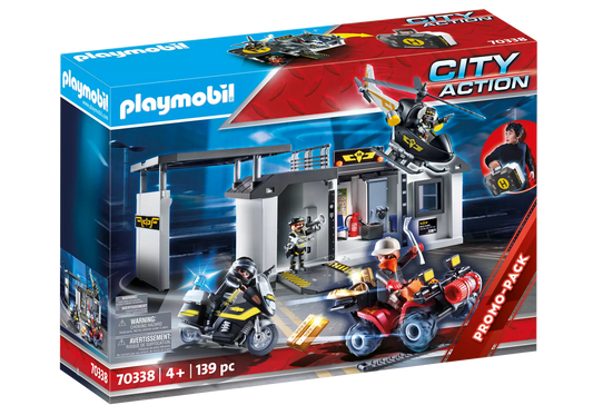 Playmobil 70338 City Action Mitnehm SEK Zentrale - plegobil