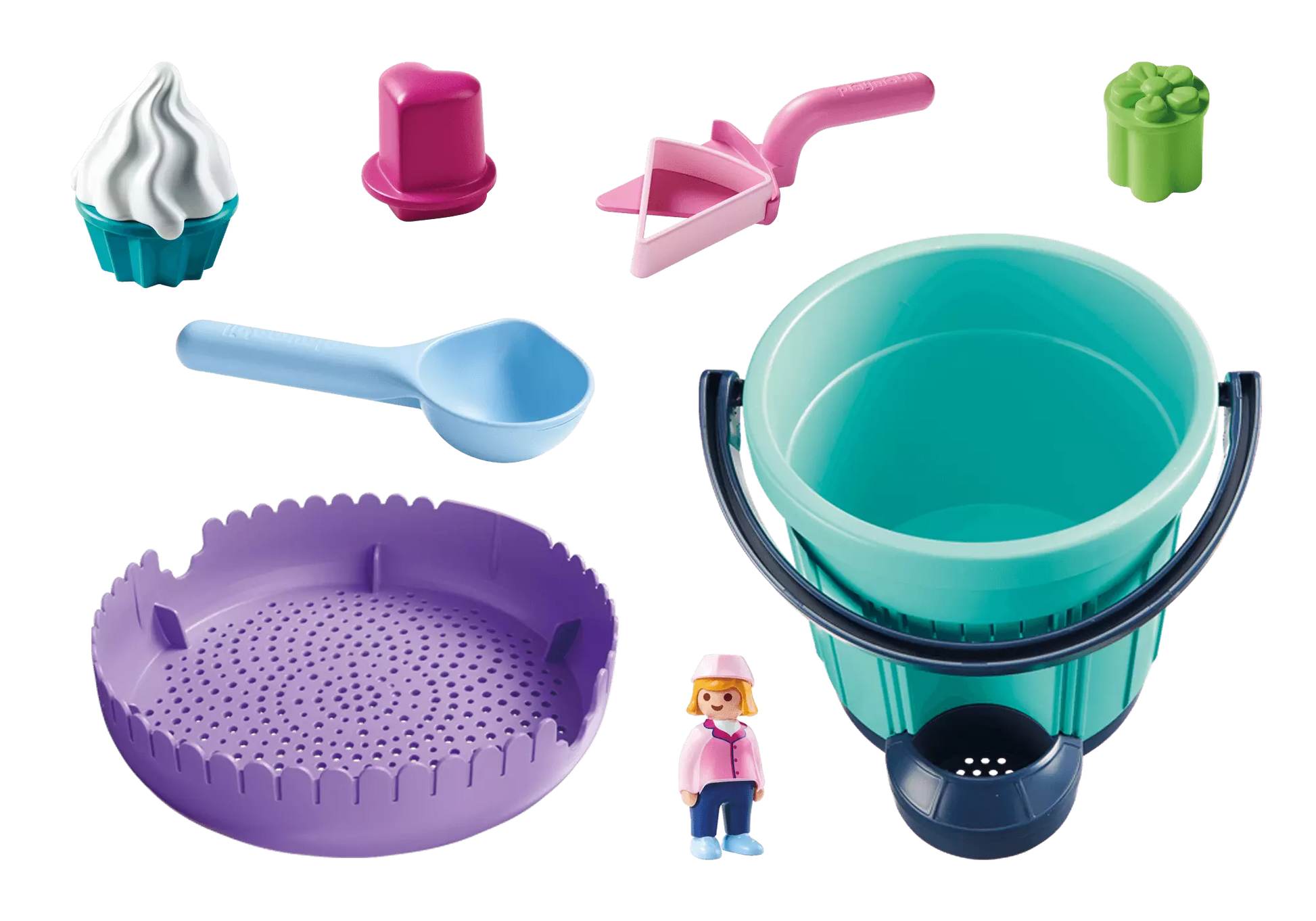 Playmobil 70339 1-2-3 Kreativset Sandbäckerei - plegobil