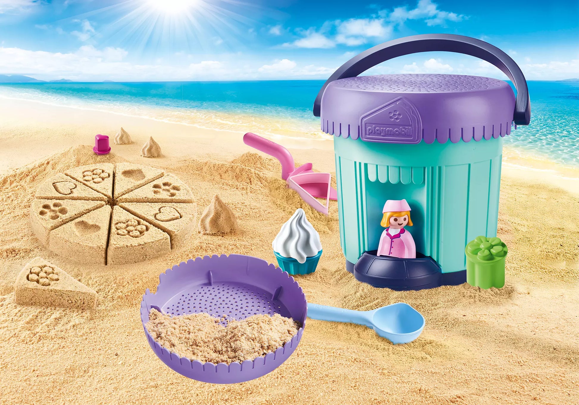 Playmobil 70339 1-2-3 Kreativset Sandbäckerei - plegobil