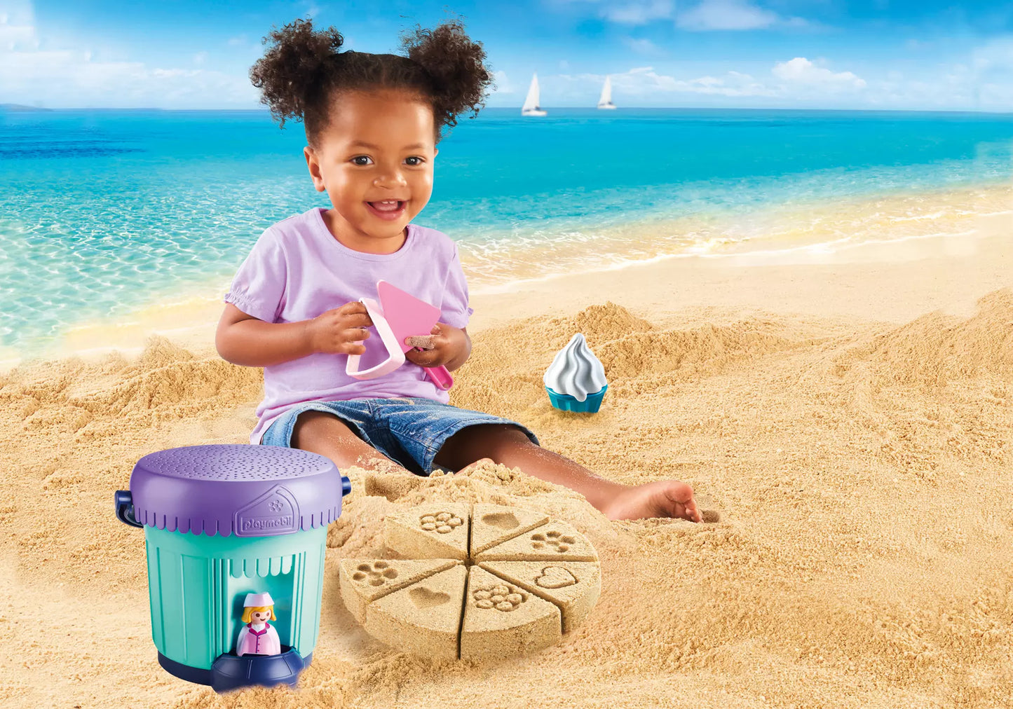 Playmobil 70339 1-2-3 Kreativset Sandbäckerei - plegobil
