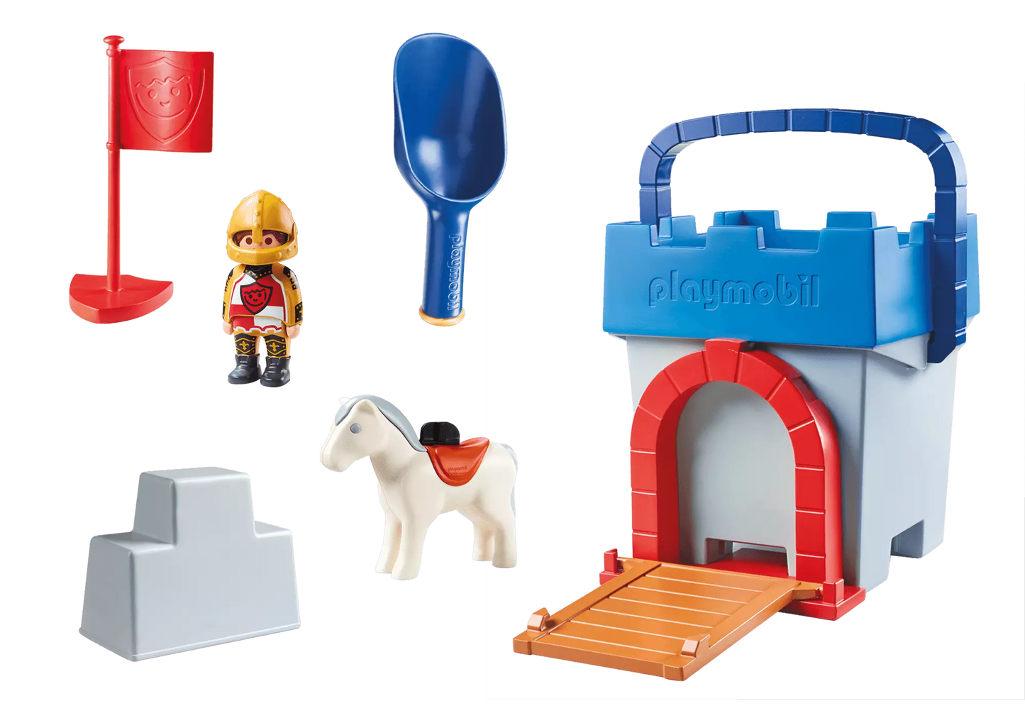 Playmobil 70340 1-2-3 Sand Sandburg - plegobil