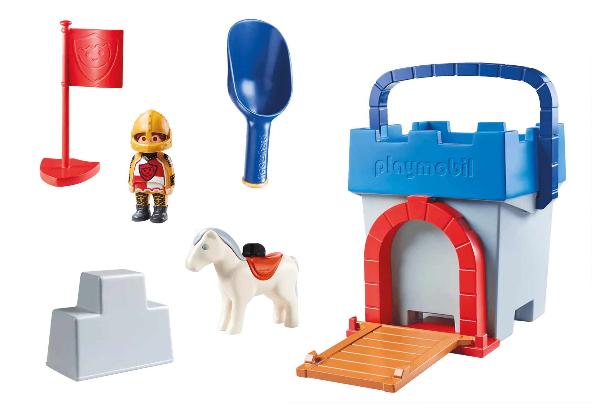 Playmobil 70340 1-2-3 Sand Sandburg - plegobil