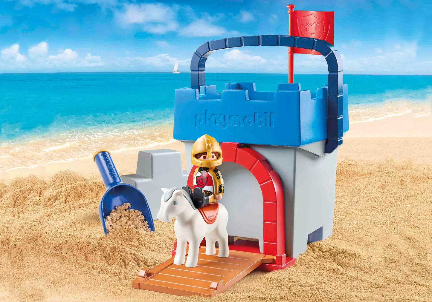 Playmobil 70340 1-2-3 Sand Sandburg - plegobil