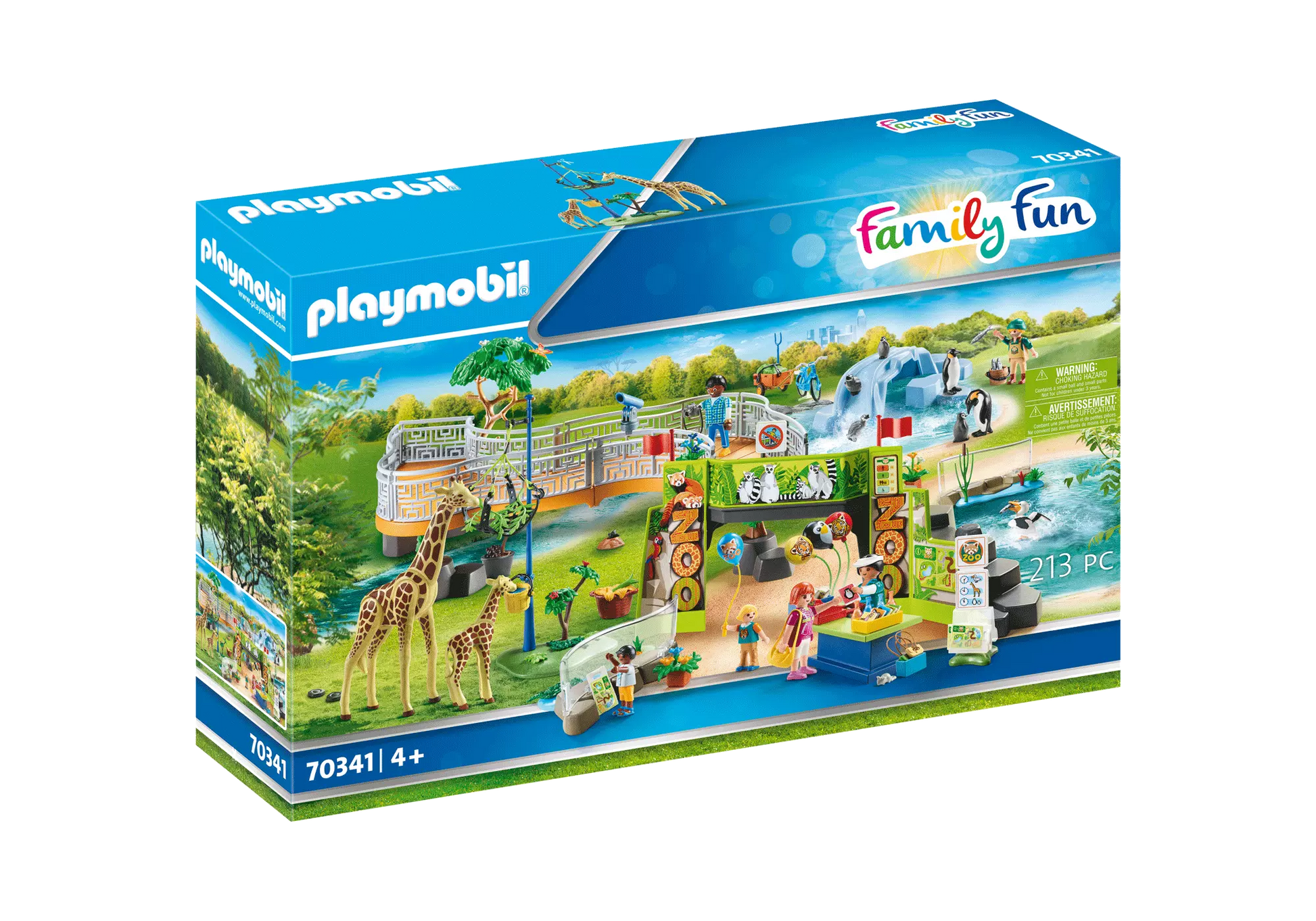 Playmobil 70341 Family Fun Mein großer Erlebnis Zoo - plegobil