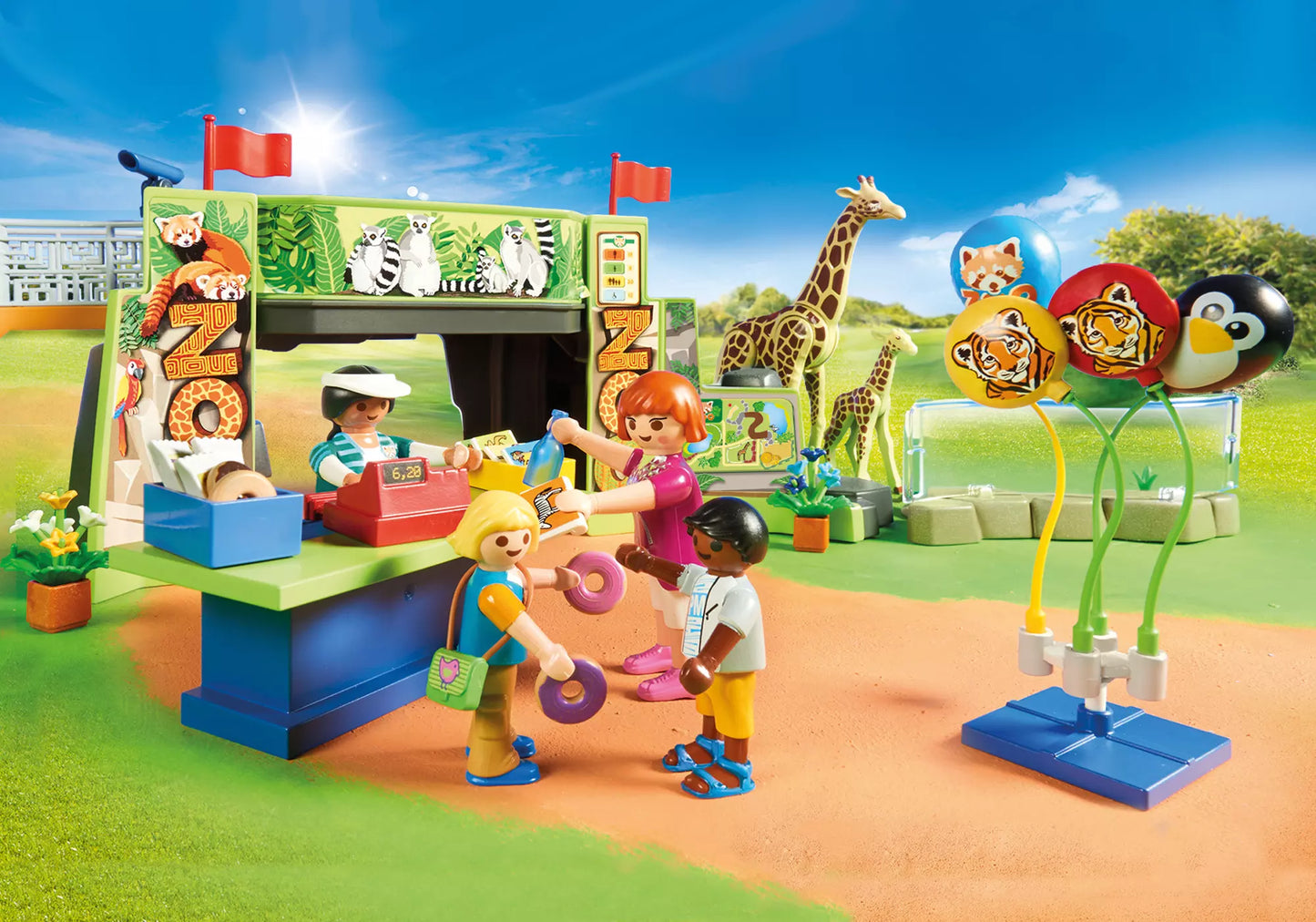 Playmobil 70341 Family Fun Mein großer Erlebnis Zoo - plegobil