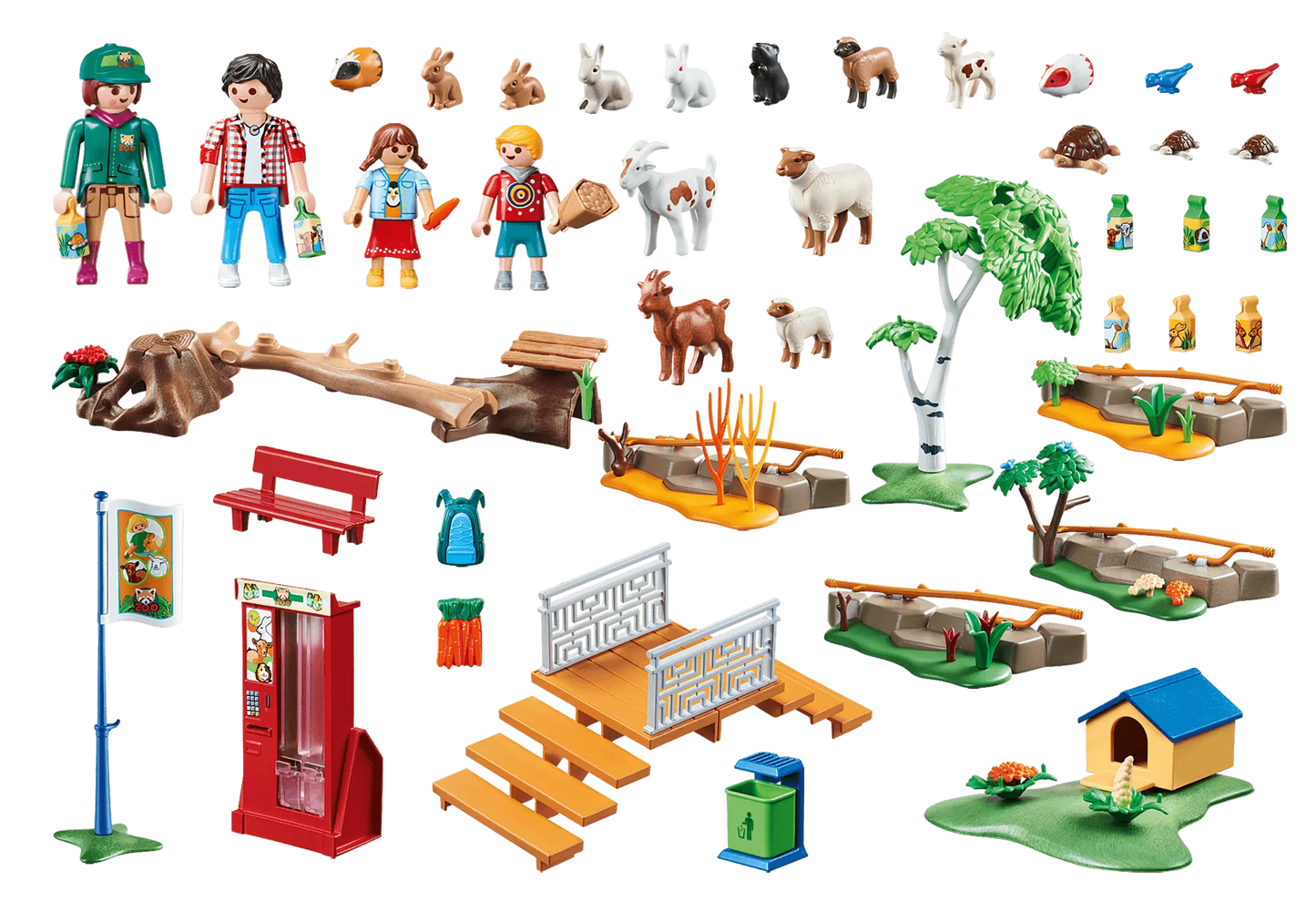 Playmobil 70342 Family Fun Erlebnis Streichelzoo - plegobil