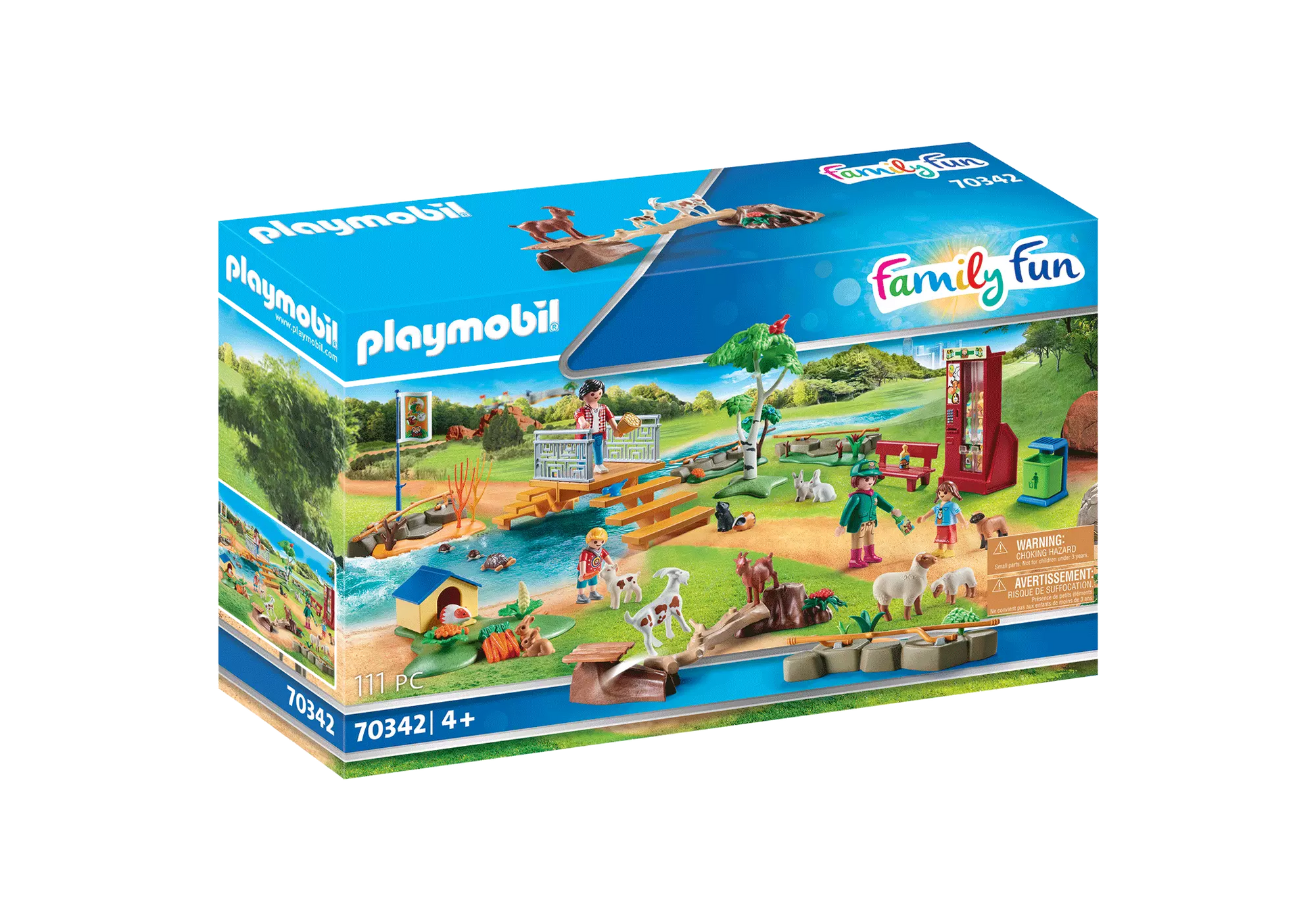 Playmobil 70342 Family Fun Erlebnis Streichelzoo - plegobil