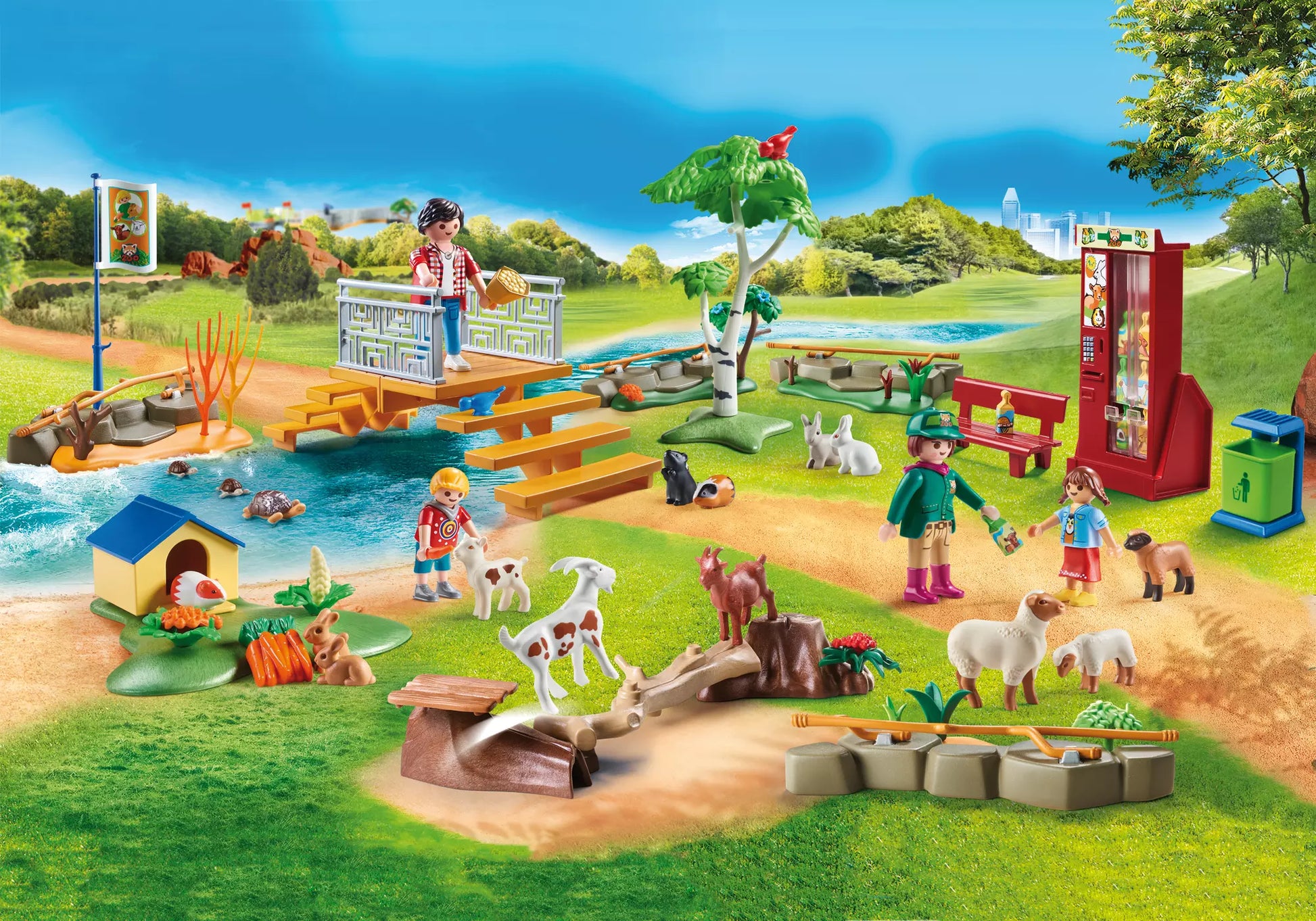 Playmobil 70342 Family Fun Erlebnis Streichelzoo - plegobil