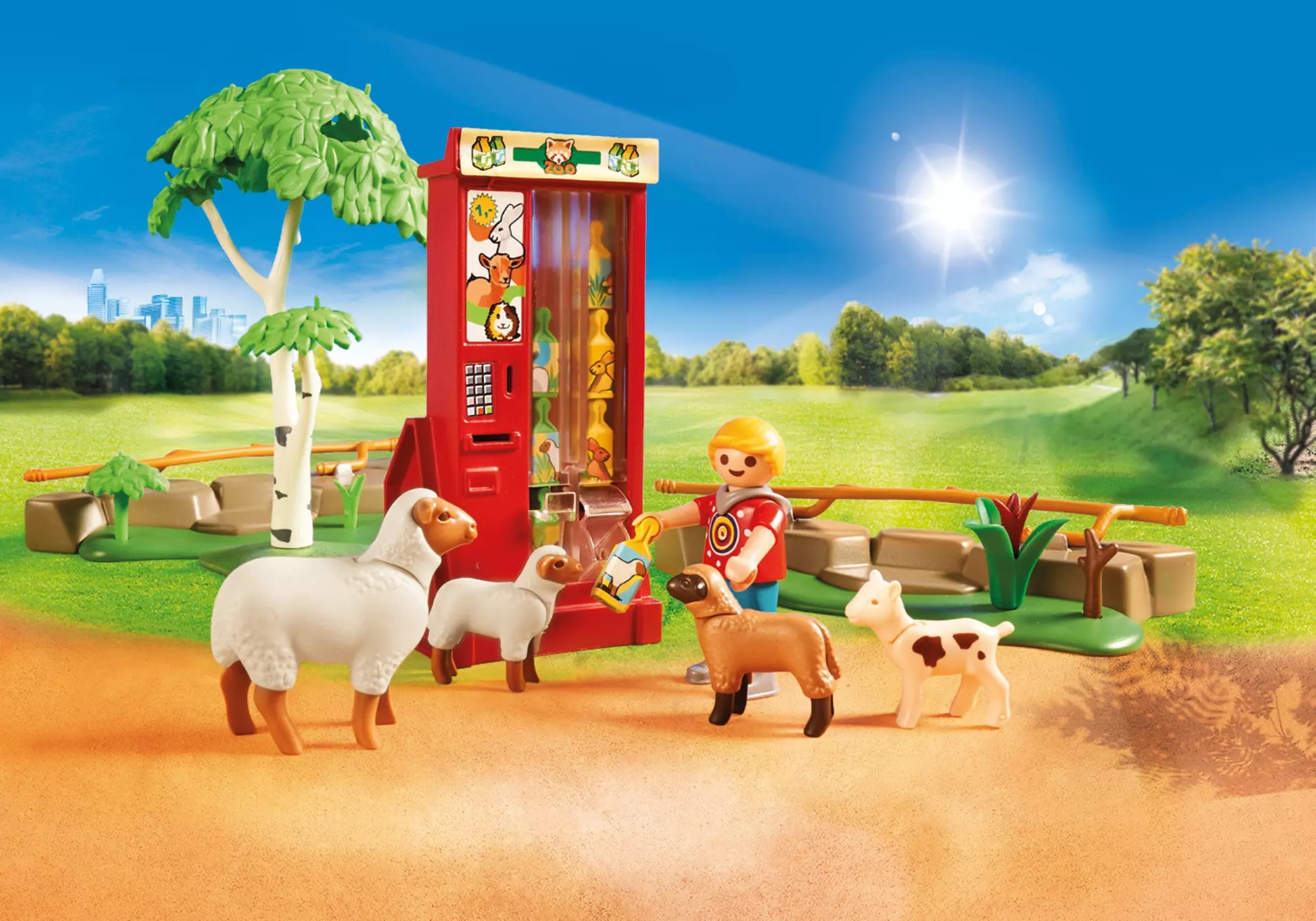 Playmobil 70342 Family Fun Erlebnis Streichelzoo - plegobil