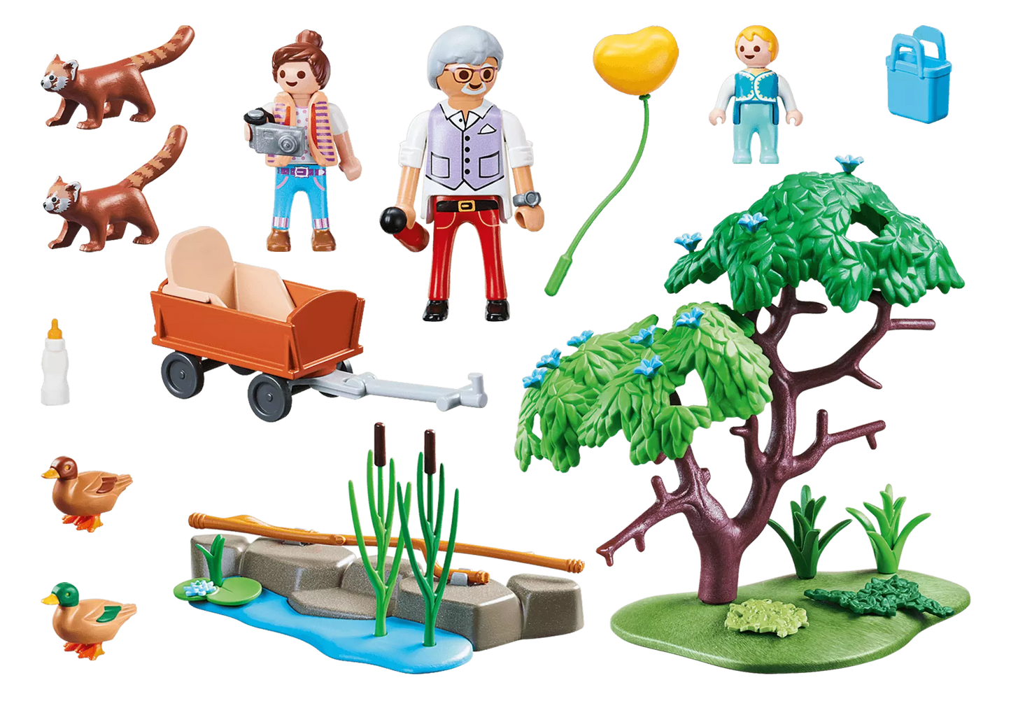 Playmobil 70344 Family Fun Kleine Pandas im Freigehege - plegobil
