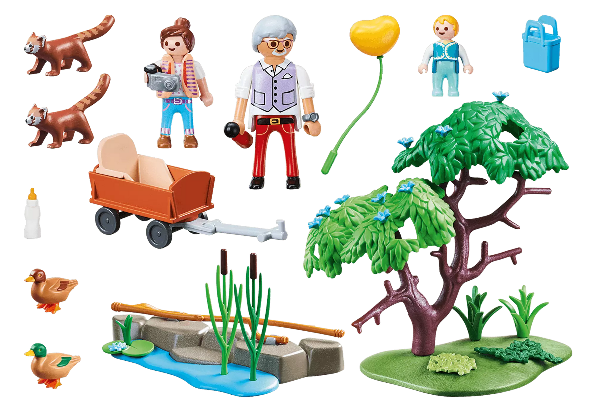 Playmobil 70344 Family Fun Kleine Pandas im Freigehege - plegobil