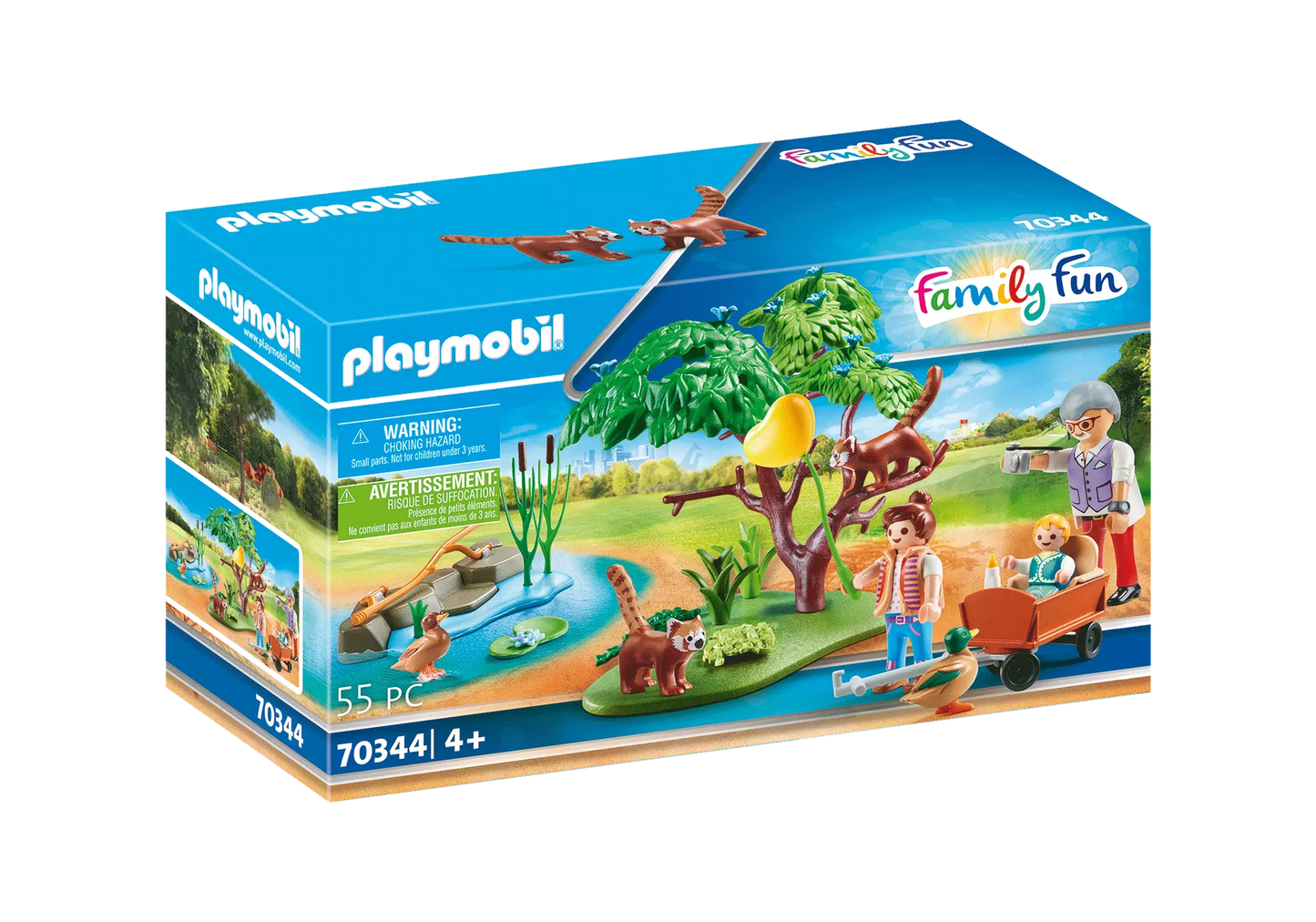 Playmobil 70344 Family Fun Kleine Pandas im Freigehege - plegobil