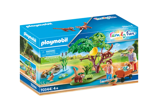 Playmobil 70344 Family Fun Kleine Pandas im Freigehege - plegobil