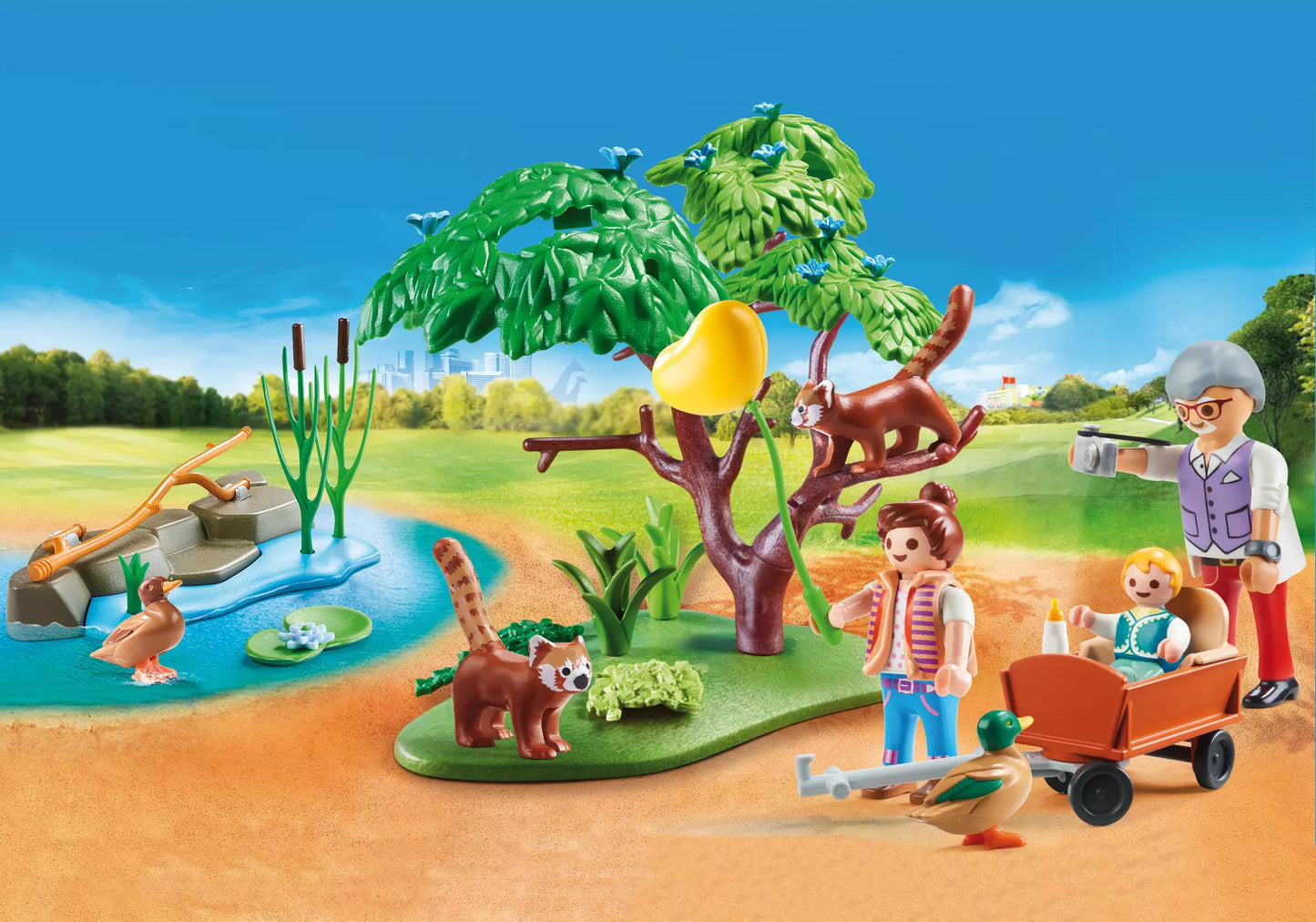 Playmobil 70344 Family Fun Kleine Pandas im Freigehege - plegobil